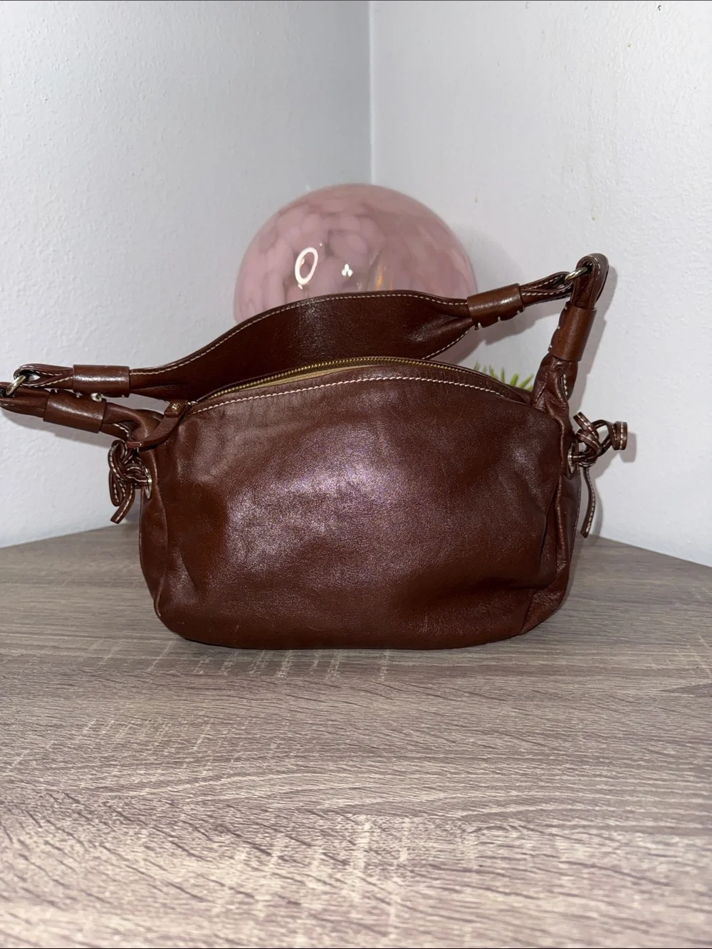 Kate Spade Mini Gabi Brown Shoulder Bag